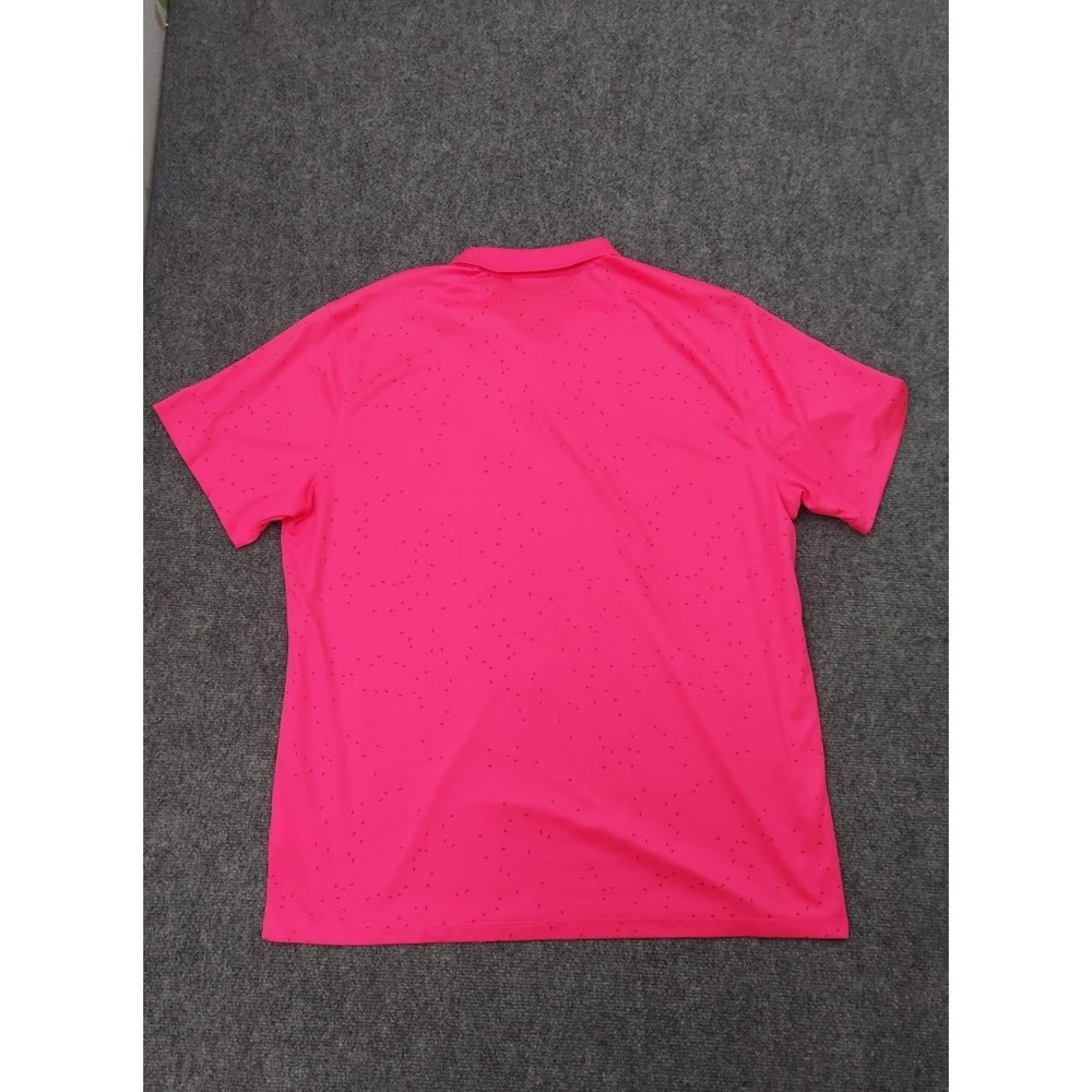 Lot of 3 Nike Dri-FIT Golf Polo Shirt Mens XL Purple Pink Orange Logo Swoosh - Picture 13 of 16